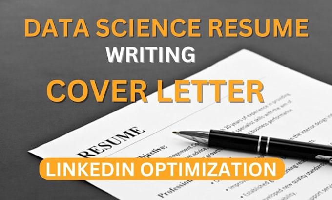 write superb ats compliant data analyst, data science resume, cv, cover letter