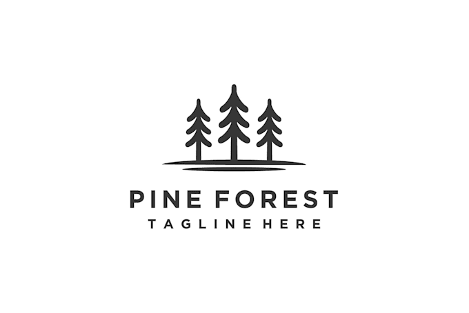 create clean minimalist retro vintage logo
