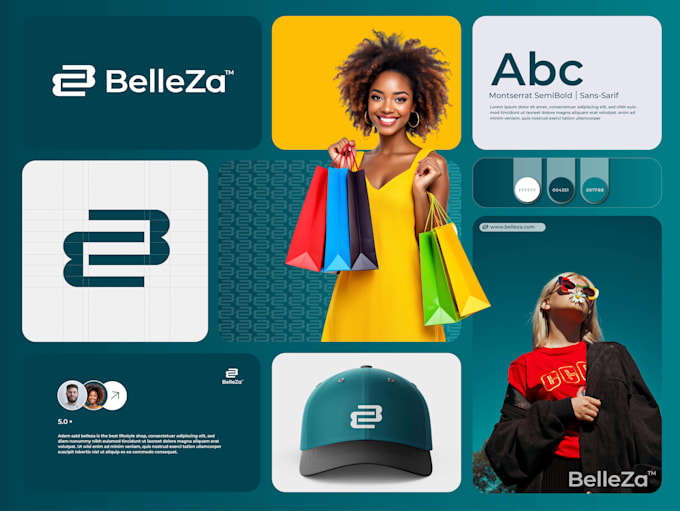 design business logo branding, brand identity or brand style guides
