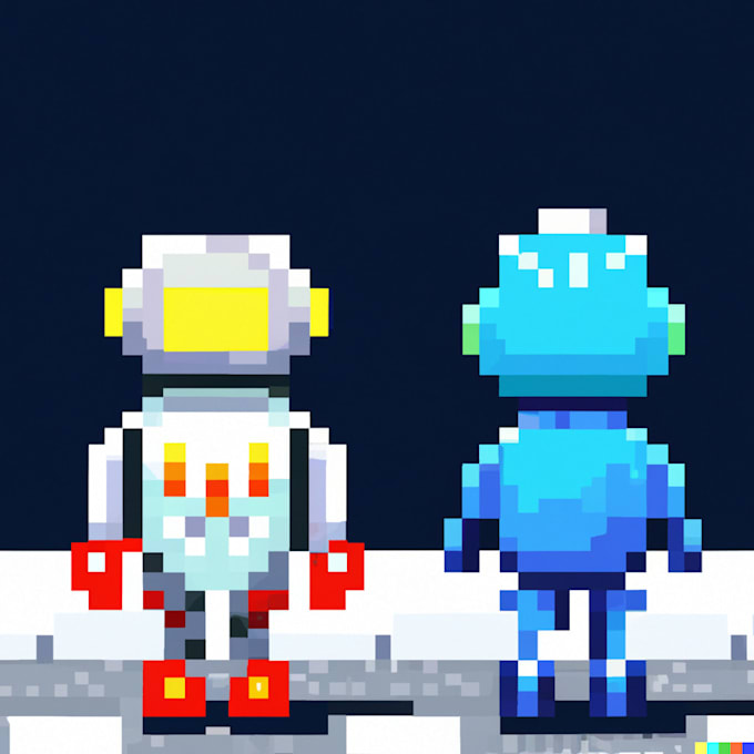 Do a pixel art of anything you want by Brosbots | Fiverr