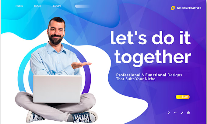 do full website creation custom website business website startup website
