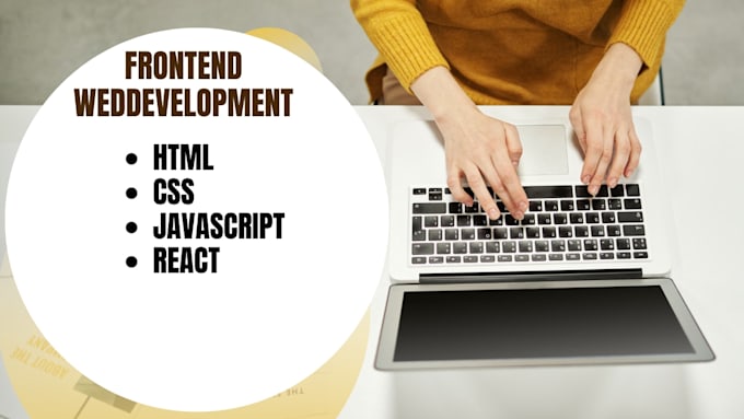 be your website developer using HTML, CSS, javascript, bootstrap, PHP, laravel