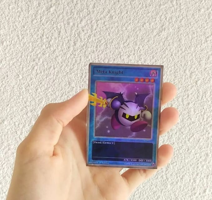 make your own yu gi oh card custom