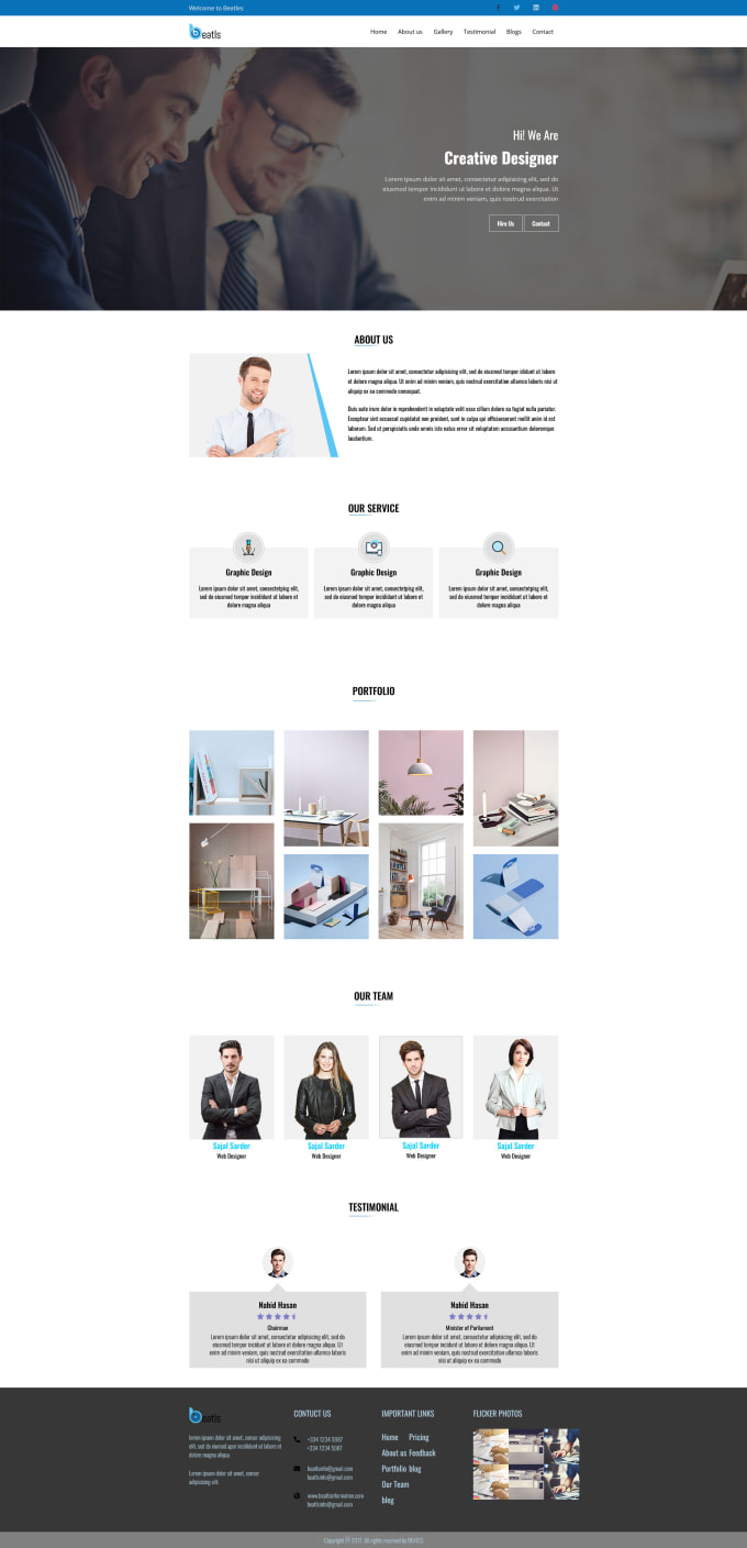 Design Responsive Website In Html Css Bootstrap Jquery By Rabbi Coder Design Responsive Website In Html Css Bootstrap Jquery By Rabbi Coder