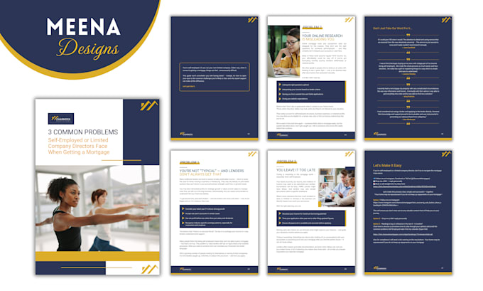 design unique lead magnet, ebook, pdf and workbook