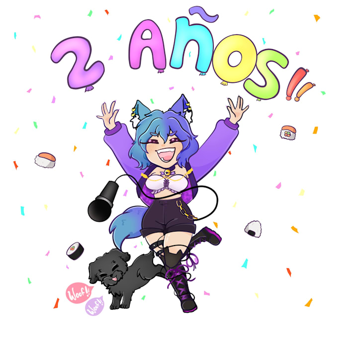 draw you a cute chibi character