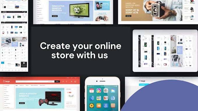 create ecommerce website or online shop with in 2 days