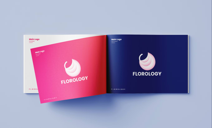 design logo and brand identity with full branding kit and brand style guidelines