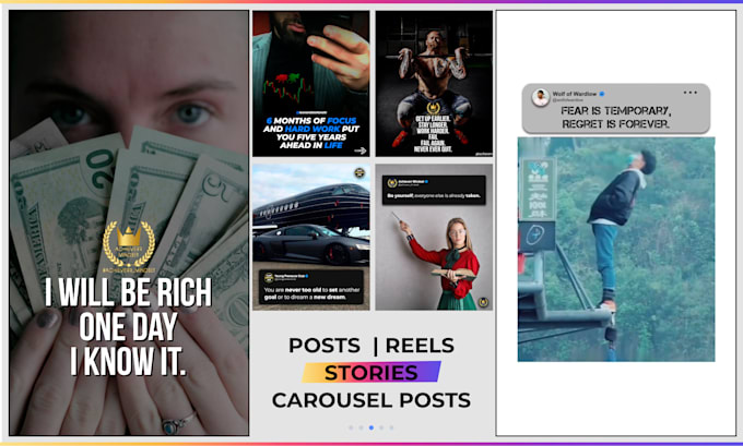 be your instagram manager and content creator