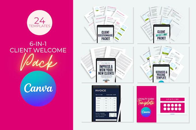 provide a seamless client onboarding template pack