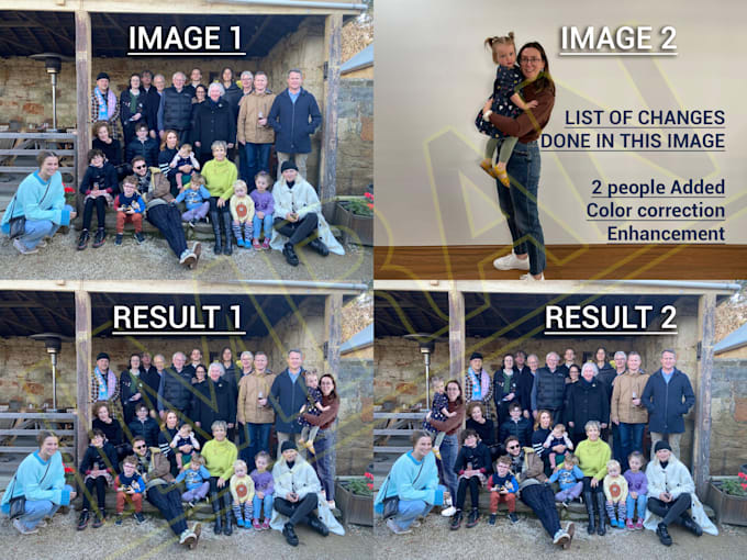 add or remove person, object, or text, and change the background using photoshop