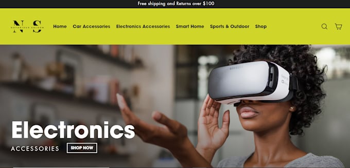 create shopify website or setup shopify store design