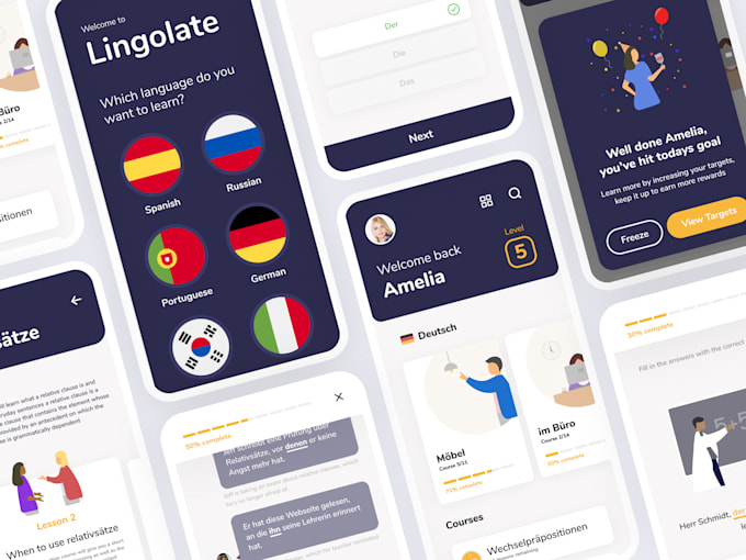 design you an amazing mobile app UX UI