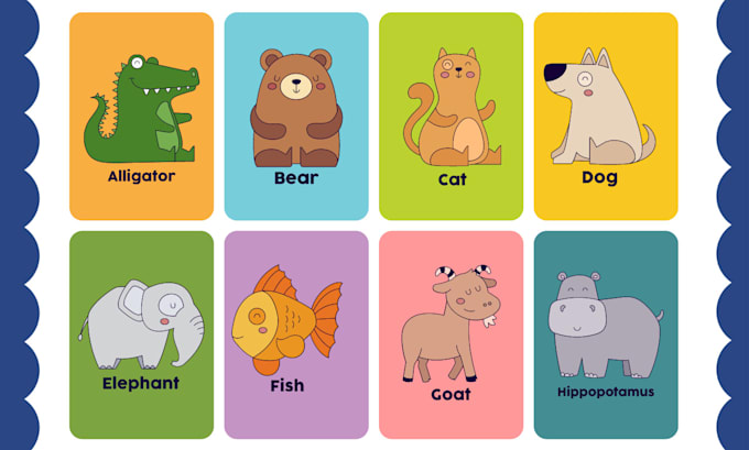 create digital printable flashcards