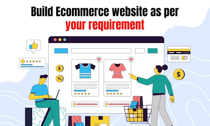 create ecommerce online store or woocommerce store