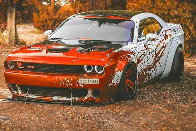 design a custom vehicle wrap, design for any vehicle