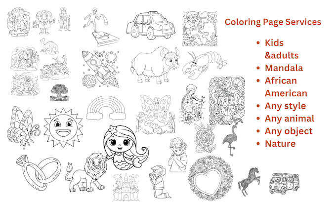 make 200 coloring pages