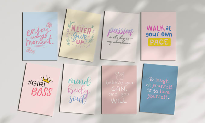 printable affirmation cards motivational  cards