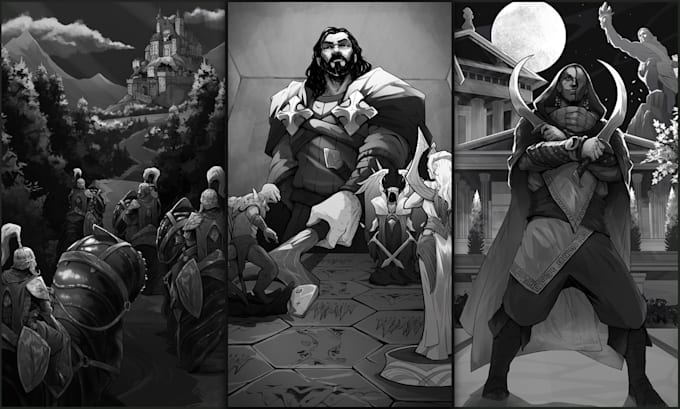 create amazing original fantasy characters and settings