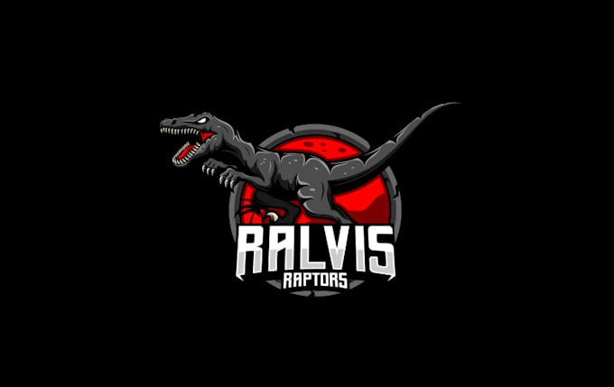 design modern awesome raptor logo