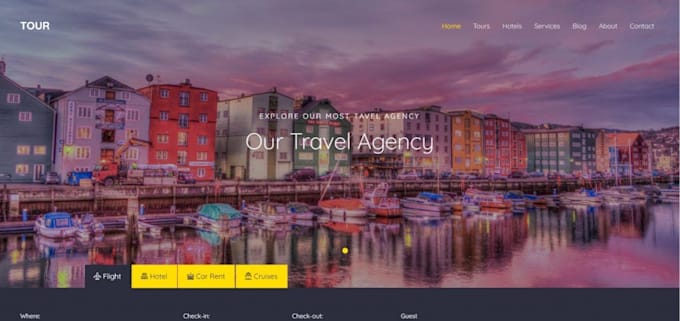 Design modern looking website by using html css bootstrap by Jesonkelly ...