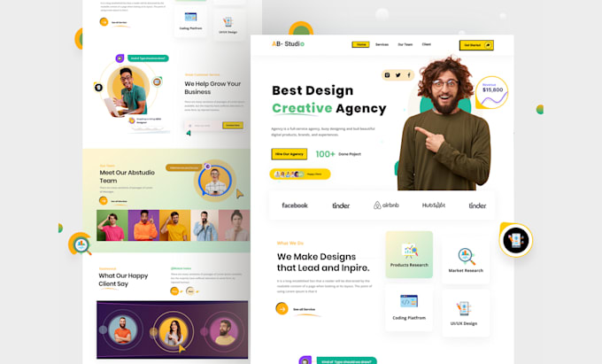 build website on godaddy, bluehost, namecheap, hostgator and website redesign