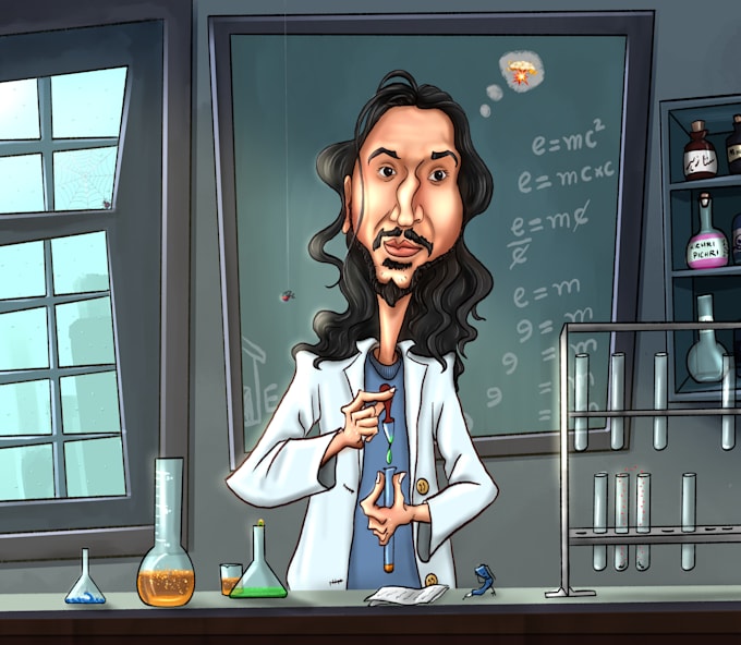 make a funny caricature from your picture