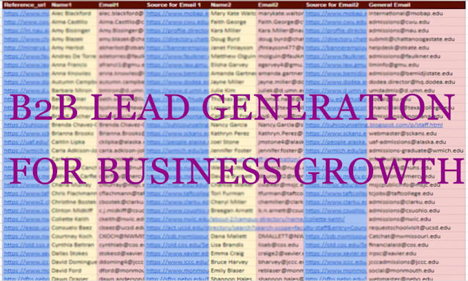 do b2b lead generation and targeted lead collection