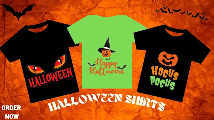 make awesome and attractive halloween tshirt design