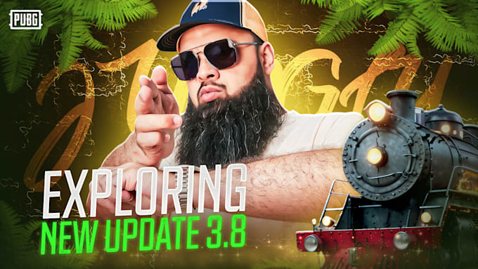 make an eye catching gaming youtube thumbnail in 24hours