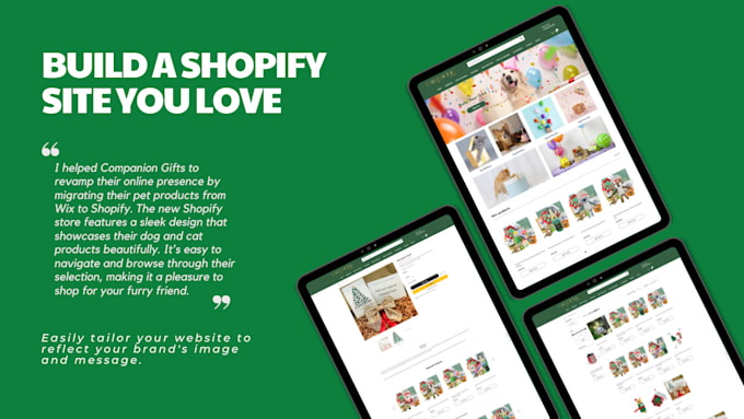 create a shopify store or landing page by pagefly, gempages and replo