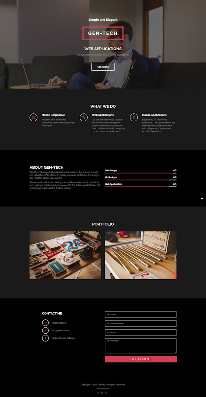 fix bugs and create custom PHP, laravel web apps