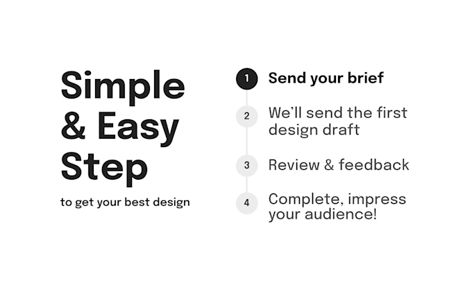 design a minimalist presentation to introduce your company
