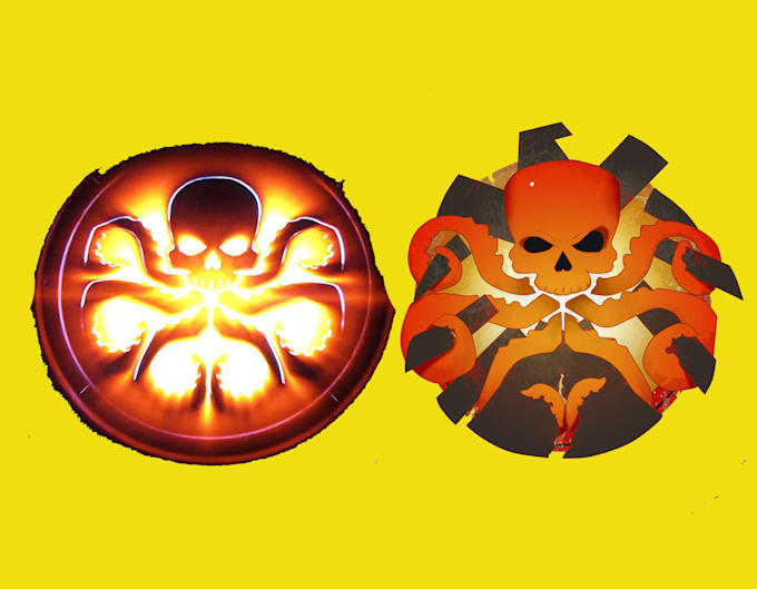 design high quality hydra logo with creative concept