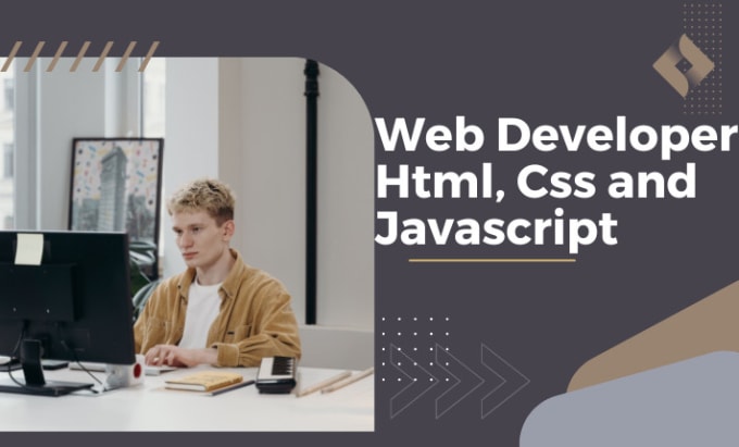 Design responsive website using html css and javascript by Dev_sanmight ...