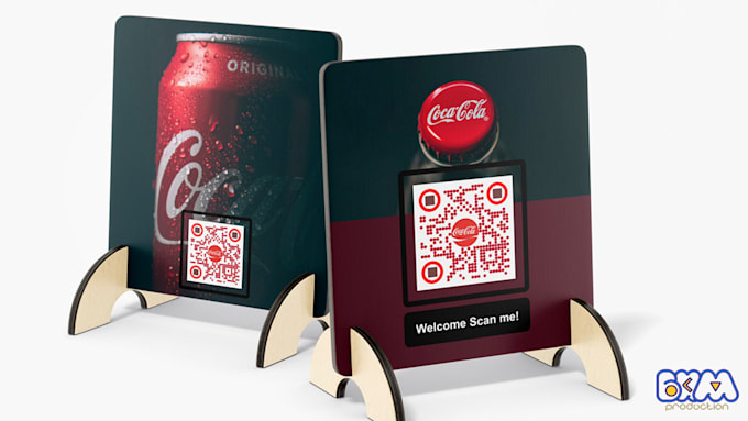 generate professional qr code with your logo with in 1 hour