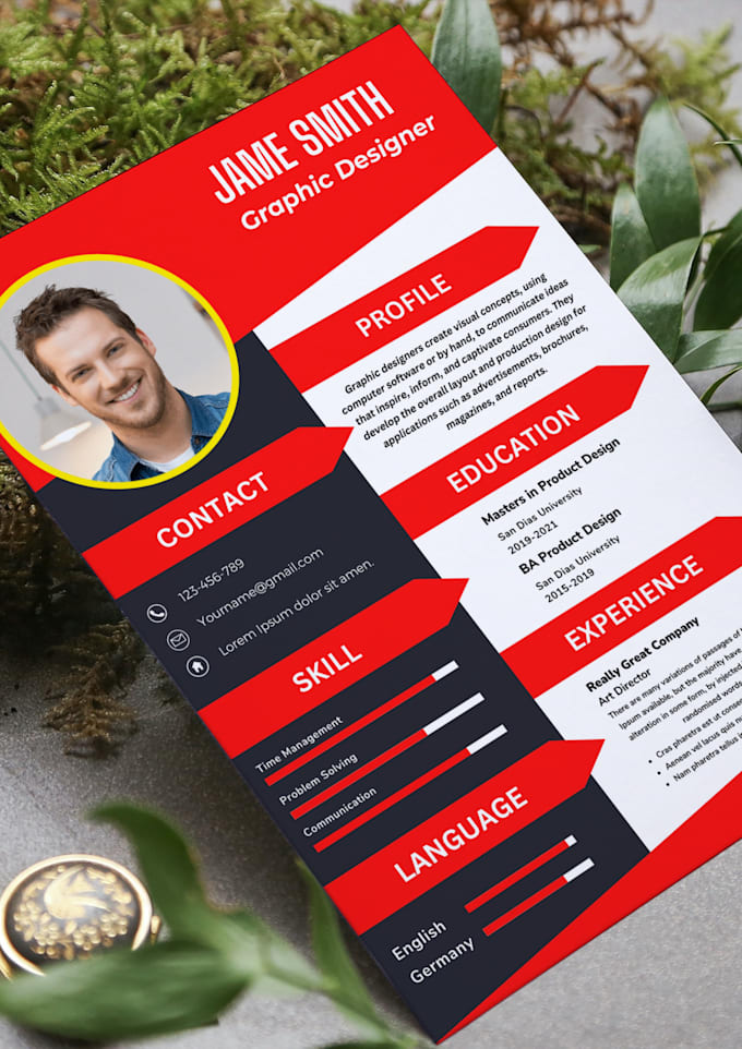 Make top notch resume for your next interview by Theahsan77 Fiverr