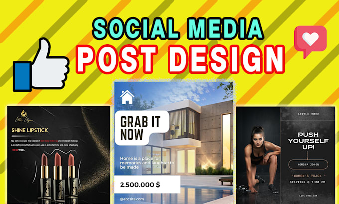 Create custom and professional social media graphics facebook ...