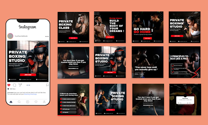 Design creative social media posts by Asmaael888 | Fiverr