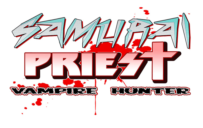 desing your logo title for comic, book or game