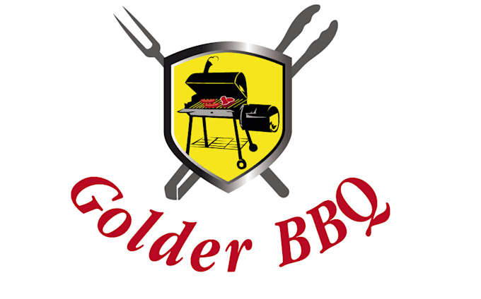 design high quality BBQ  logo in high definition