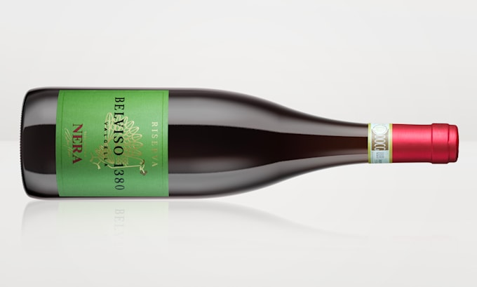 design premium wine label and box