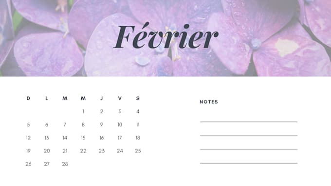 Create custom calendar for you by Loranpack Fiverr