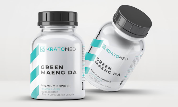 design elegant cosmetic or pharmaceutical label