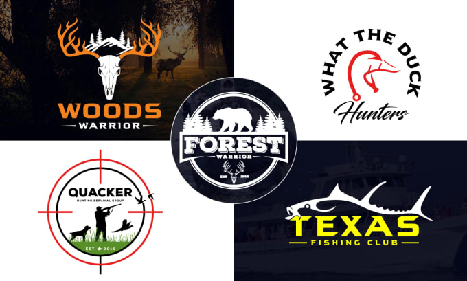 Do perfect hunting fishing or outdoor brand logo by Multishop283
