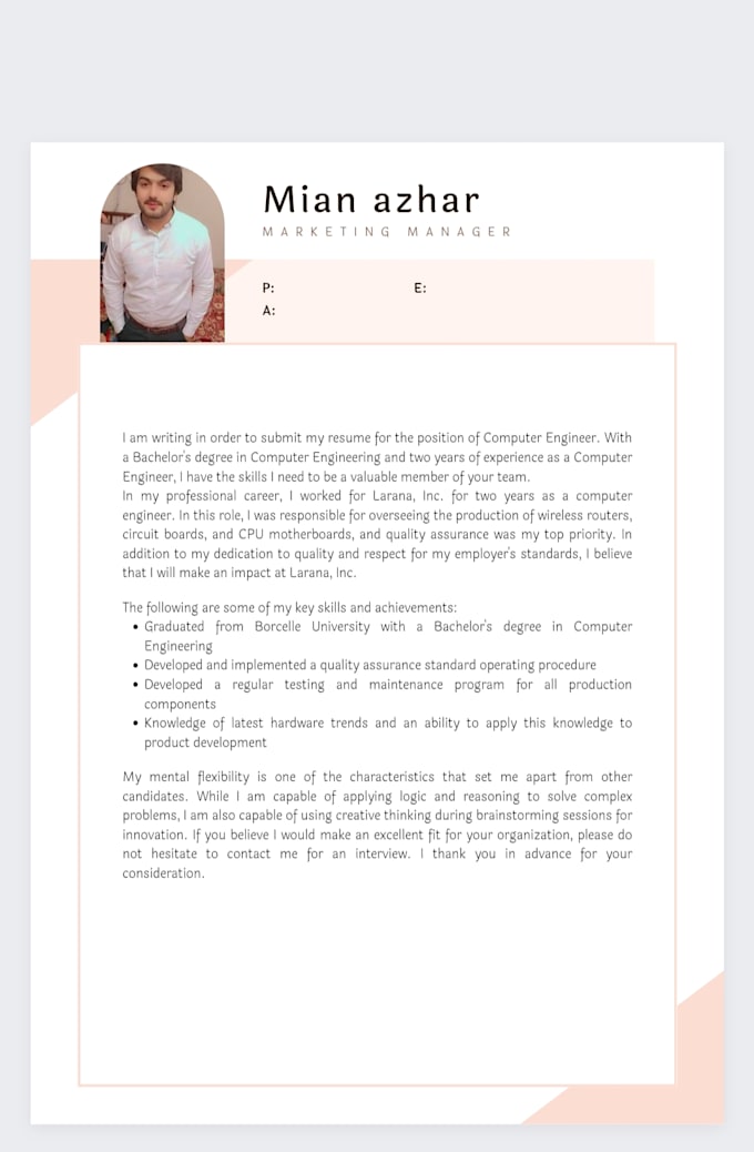 Create your mid career resume - Create Your Mid Career Resume Cover Letter Linkedin 