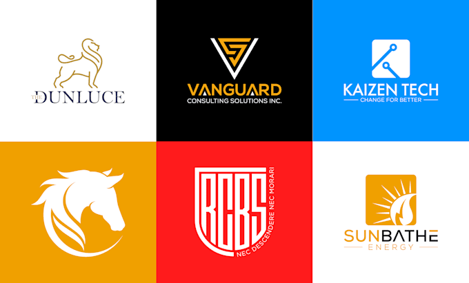 design logo, business card, and stationery items