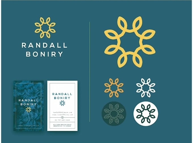 do modern minimalist or art text logo design