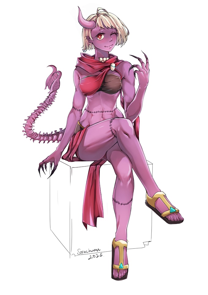 draw your character or fan art to my sfw or nsfw artstyle