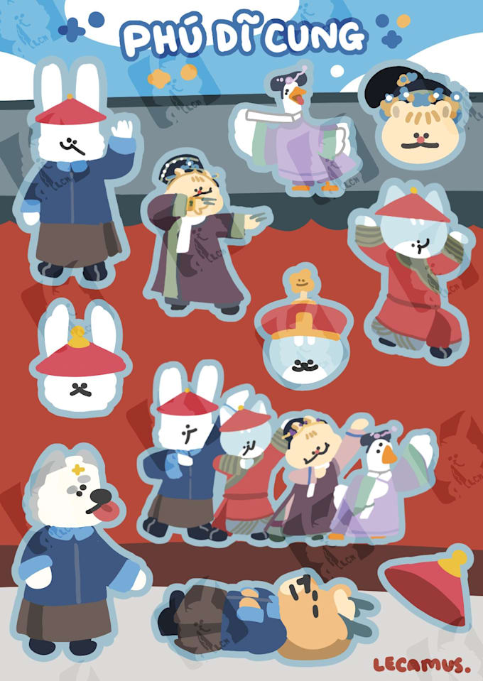 Create Cute Stickers Sheets Illustrations By Mingbnuy Fiverr Create Cute Stickers Sheets Illustrations By Mingbnuy Fiverr